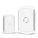 Smart Wireless Doorbell Door Chime Kit No Socket Required 300M/984 FT Remote 38 Songs Melodies Sound Home Door Bell Battery Type by stepyours.com