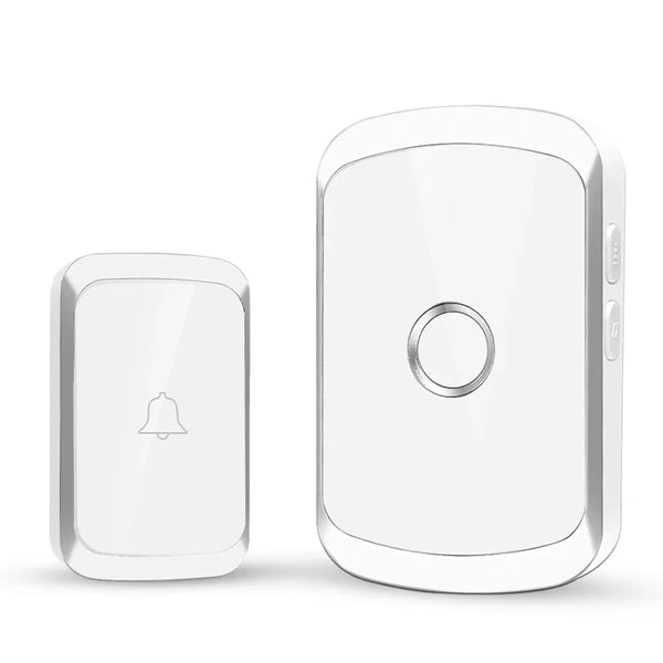 Smart Wireless Doorbell Door Chime Kit No Socket Required 300M/984 FT Remote 38 Songs Melodies Sound Home Door Bell Battery Type by stepyours.com