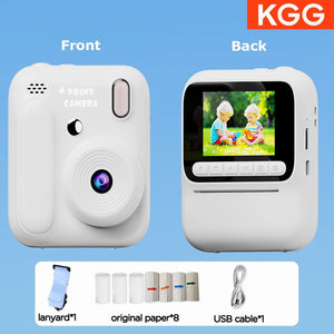Kids Color Printing Instant Camera 32GB 1080P Digital Photo Video Gift - stepyours.com