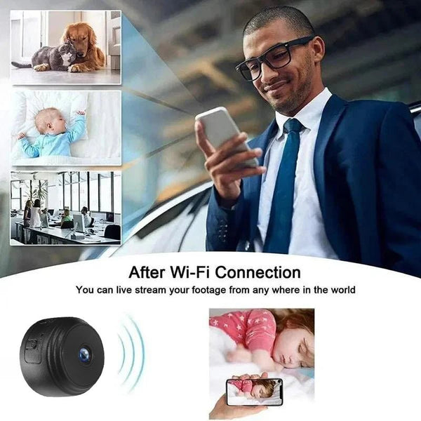 A9 WiFi Mini Camera 720P Indoor Security For Home Office Infant Pet Monitoring - stepyours.com