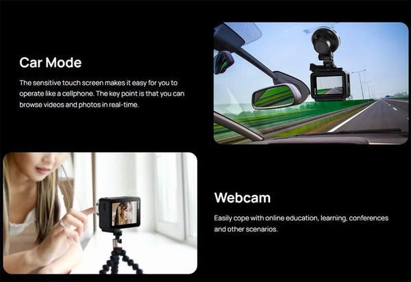 SJCAM SJ4000 Air Action Camera 4K Video 30m Waterproof 2.4G WiFi Sports Cam - stepyours.com