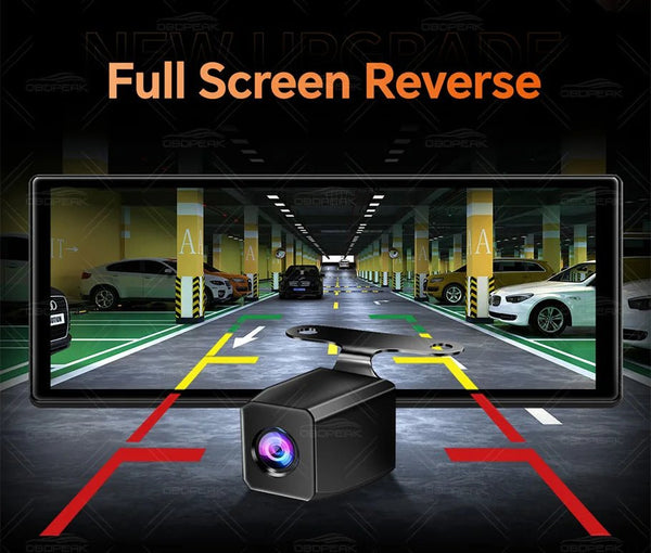 K8 Pro 11.3 Inch Dash Cam Dual Lens 5K GPS 5G WiFi Ultimate CarPlay Android Auto - stepyours.com