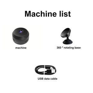 A9 HD WiFi Smart Monitor Indoor Security Camera - 720p Real Time View.Add Hooks - stepyours.com