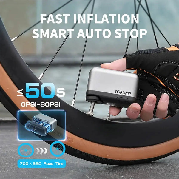 Topump PRO Mini Bike Inflator — product view 5