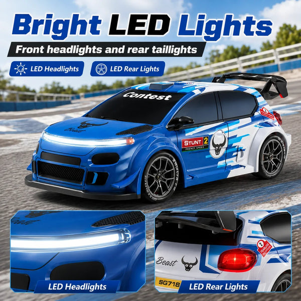 ZNLYRION : Scale RC Drift Car With Replaceable Racing Drift Tires — product view 6