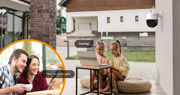 IMOU Cruiser SE Plus Outdoor PTZ WiFi Camera - Color Night Vision AI Detection - stepyours.com