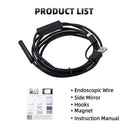 Type C 360 Degree Two Way Rotary Endoscope Camera 1080P HD For Car Inspection - stepyours.com