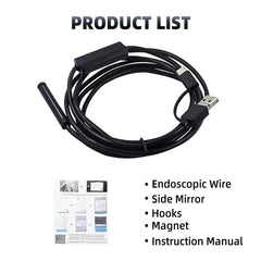 Type C 360 Degree Two Way Rotary Endoscope Camera 1080P HD For Car Inspection - stepyours.com