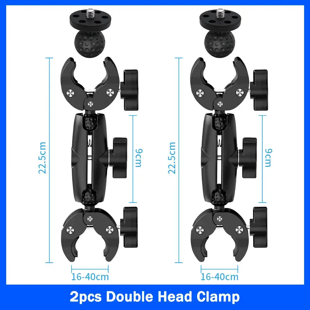 For Insta360 x2 x3 x4 x5 Motorcycle Bike Mount Selfie Stick for Insta 360 x2 x3 x4 x5 Moto Monopod Handlebar Accessories Kit
