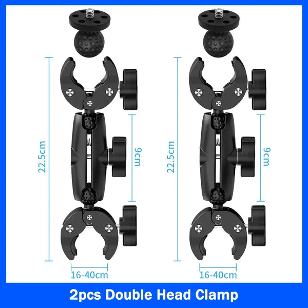 For Insta360 x2 x3 x4 x5 Motorcycle Bike Mount Selfie Stick for Insta 360 x2 x3 x4 x5 Moto Monopod Handlebar Accessories Kit