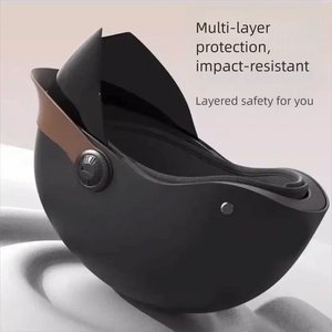 Vintage Electric Bicycle Helmet — product view 5