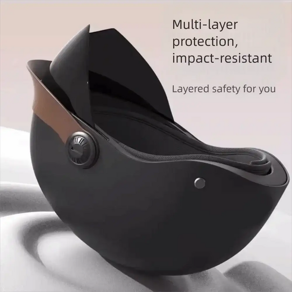 Vintage Electric Bicycle Helmet — product view 5