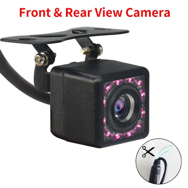 Hippcron Car Rear View Camera 4 LED Night Vision 170 Degree Waterproof CCD - stepyours.com