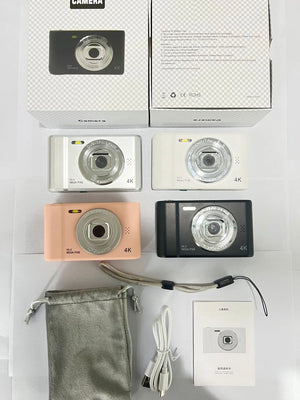 4K Digital Camera Travel Selfie Camera 36MP 1080p 2.4in Screen Optical Zoom - stepyours.com