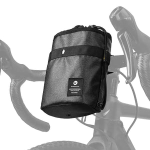 Rhinowalk Morandi Color Bike Front Bag 2.5L Water Bottle Bag High Capacity Bike Handlebar Bag Portable Cycling Shoulder Pack