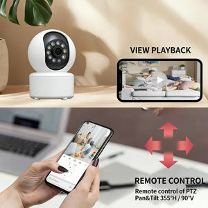 KaiAqua Pet Camera - 360 Degree Pan And Tilt, 5G And 2.4GHz WiFi, Night Vision by stepyours.com