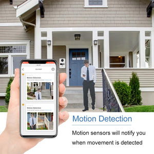 Tuya Smart 1080P Doorbell Camera WiFi Wireless IR HD Video Door Bell Phone Intercom with RJ45 to POE Optional Lock Unlock Module by stepyours.com