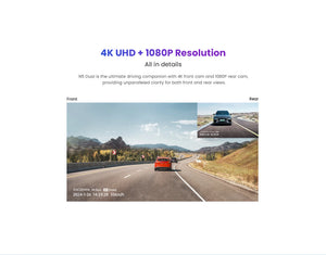 DDPAI N5 Dual Front and Rear Dash Cam 4K Ultra HD GPS ADAS Night Vision - stepyours.com