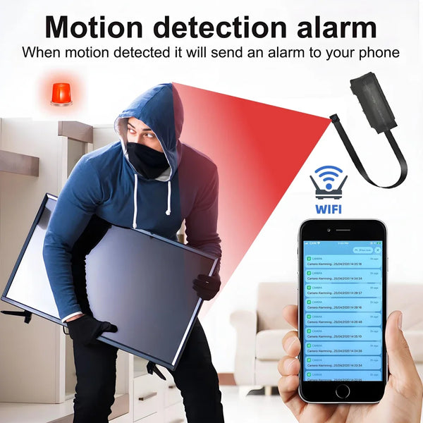 4KHD mini WiFi camera with remote viewing, mobile detection and other functions, home DIY nanny style wireless HD camera by stepyours.com