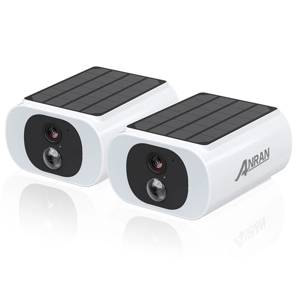 ANRAN C3 Outdoor Wireless Camera Solar Powered Security With Color Night Vision - stepyours.com