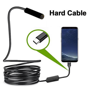 JCWHCAM Type C Endoscope 7.0mm USB C Inspection Camera For Android PC - stepyours.com