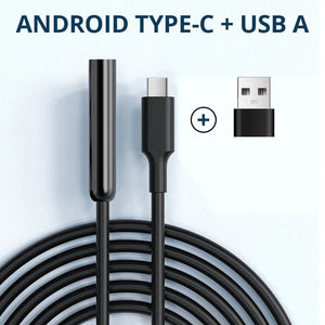 USB Type - C Flexible Endoscope Camera - 7mm Lens With 6 LEDs For Android OTG - stepyours.com