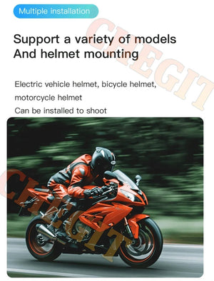 4K WiFi POV Mini Action Camera Magnetic Pocket Vlog Cam Helmet Mount for Bike - stepyours.com