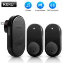 M558 Wireless Smart Doorbell Welcome Home Security Alarm Door Bell with 32 Songs 4 Levels Adjustable Volume Easy Installation by stepyours.com