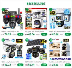 Outdoor WiFi PTZ CCTV Camera With 5X Zoom Four Lens Night Vision - stepyours.com