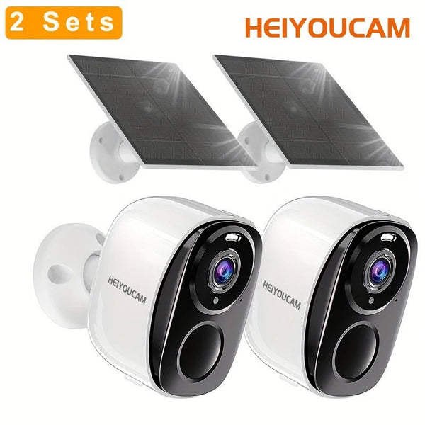 HEIYOUCAM BW4 Wireless Outdoor Security Camera - 2K 3MP Battery 2 Way Audio - stepyours.com