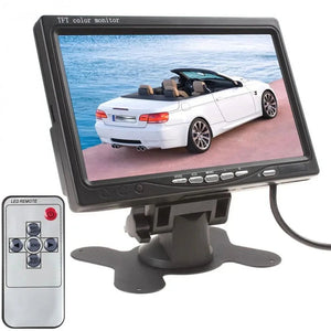 12 To 24V IR Back Up Camera Night Vision For RV Truck Car With 7 Inch Monitor - stepyours.com