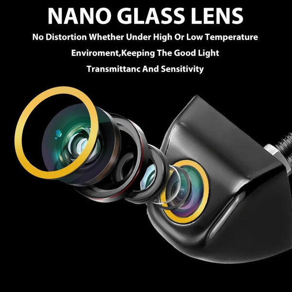 Car Rear View Camera AHD 1080P 170 Degree Wide Angle Night Vision - stepyours.com