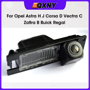 HD Rear View Backup Camera with License Plate Light for Buick Regal Excelle GT Opel Astra Fiat - stepyours.com