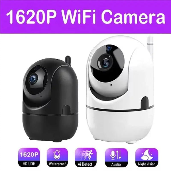 WiFi IP Camera With Auto Tracking 1080P Night Vision Baby Monitor For Smart Home - stepyours.com