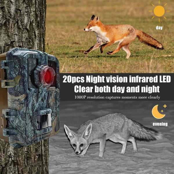MiniDL003 Wild Hunter Camera 16MP 1080P Night Vision For Trails - stepyours.com