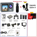 Adventure Ready Action Camera 5K 4K60FPS Dual IPS Touch LCD Waterproof 30M - stepyours.com