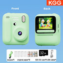 Kids Color Printing Instant Camera 32GB 1080P Digital Photo Video Gift - stepyours.com