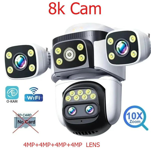 DIFANG 20MP Outdoor Security Camera With 10x Zoom And Auto Tracking - stepyours.com