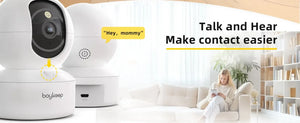 BoyKeep 2K Smart WiFi Security Camera - 360 Degree PTZ And Dual Band 5G 2.4GHz by stepyours.com