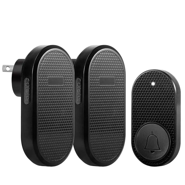 M558 Wireless Smart Doorbell Welcome Home Security Alarm Door Bell with 32 Songs 4 Levels Adjustable Volume Easy Installation by stepyours.com