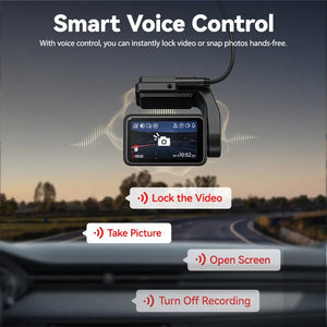 Redtiger A4 4K Dash Cam Front Rear Drive Recorder GPS 5G WiFi Night Vision - stepyours.com