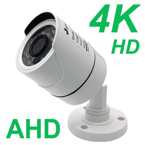 Jienuo 4K AHD CCTV Camera Outdoor Indoor IP66 Night Vision 5MP Home Surveillance - stepyours.com