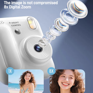Kids Color Printing Instant Camera 32GB 1080P Digital Photo Video Gift - stepyours.com