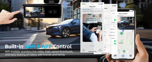 Ultra HD 4K Car Dash Cam With WIFI DVR Night Vision 24H Parking GPS - stepyours.com