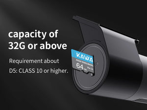 Kawa D5 2K Dash Cam For Car With WiFi App And Voice Control WDR DVR - stepyours.com