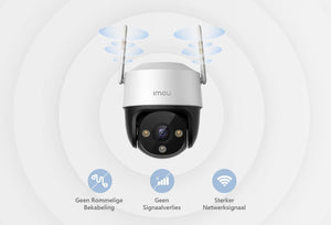IMOU Cruiser SE Plus Outdoor WiFi Camera AI Human Detection Night Vision - stepyours.com