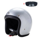 Vintage Open Face Motorcycle Helmet — product view 14