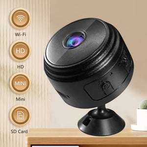 A9 HD WiFi Smart Monitor Indoor Security Camera - 720p Real Time View.Add Hooks - stepyours.com