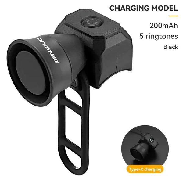 Electric Bike Horn - Waterproof USB Charging Bell — product view 8