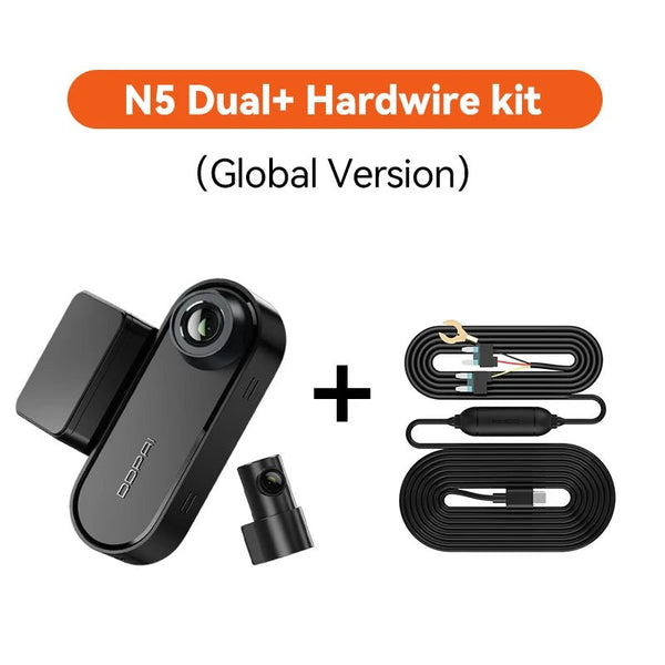 DDPAI N5 Dual Front and Rear Dash Cam 4K Ultra HD GPS ADAS Night Vision - stepyours.com